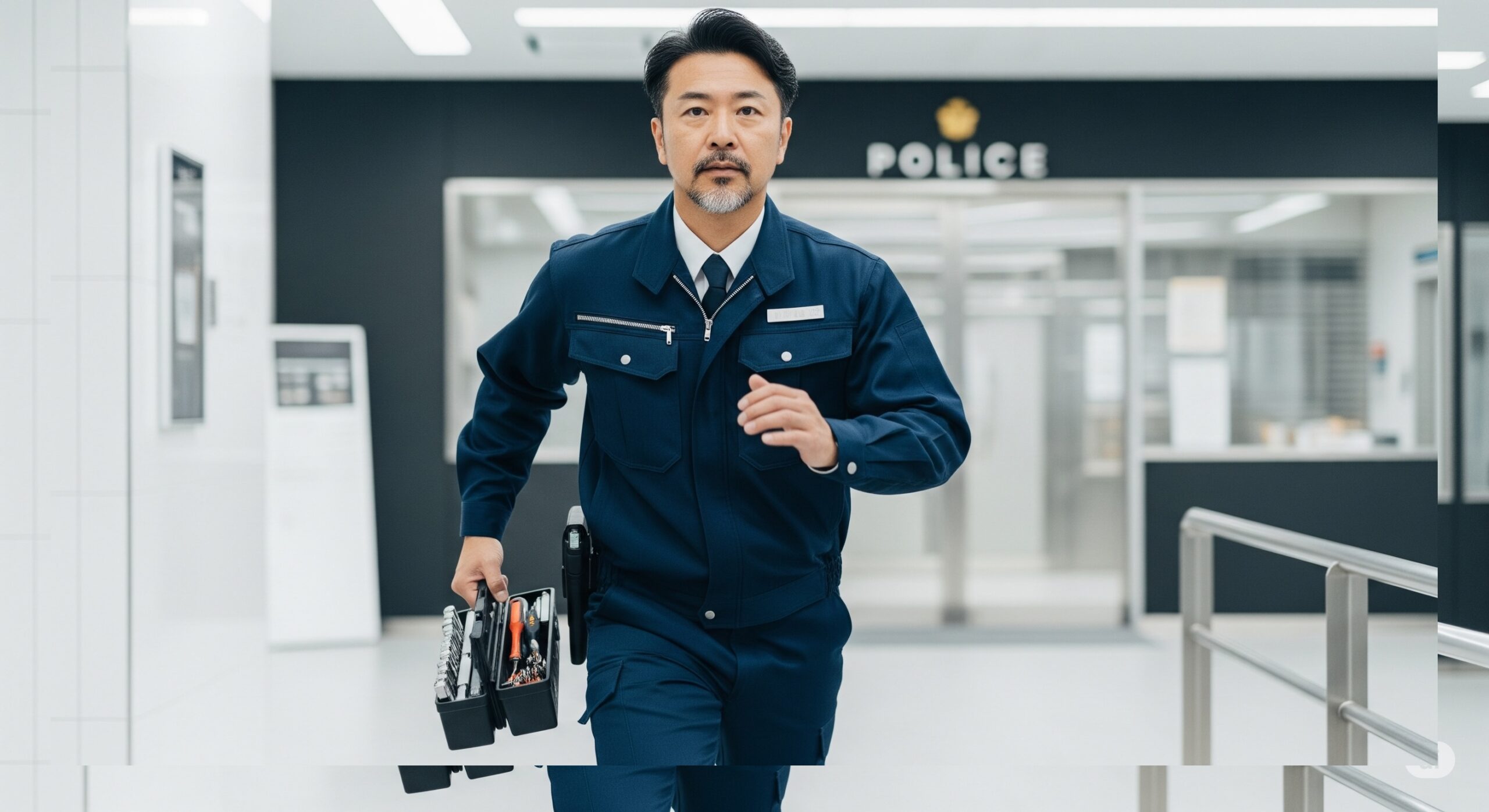 警察署からの特別依頼に即応──留置施設の特殊鍵修理